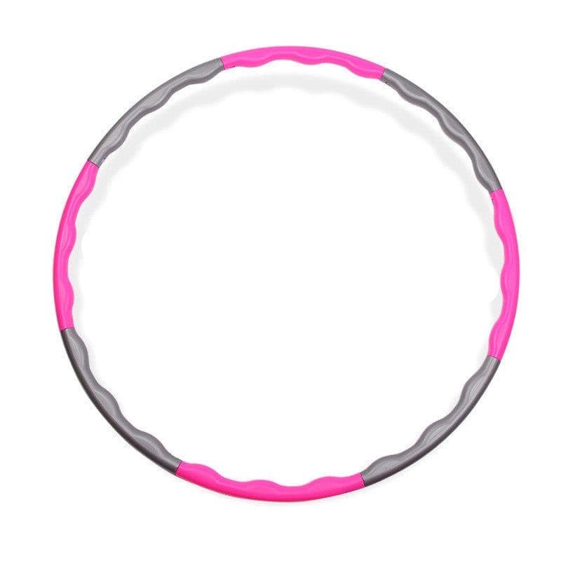 image-Plastic Fitness Equipment Gymnastics Ring Disassembly Splicing Massage Hoop