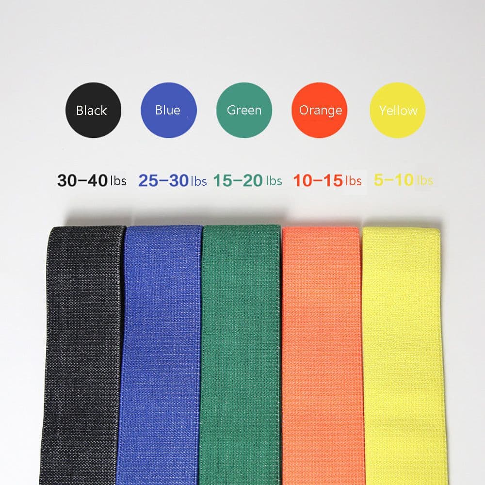 image-Squat Resistance Band, Yoga Elastic Band, Hip Ring, Squat, Hip Ring, Tension Band