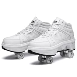 image-Good Product Dual-purpose Roller Skates, Deformed Shoes, Double Row Roller Skates