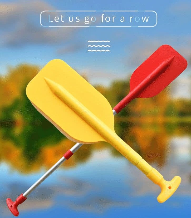 image-Retractable Paddle Aluminum Alloy Oar Portable Telescoping Rafting Boating Inflatable Boats Accessories
