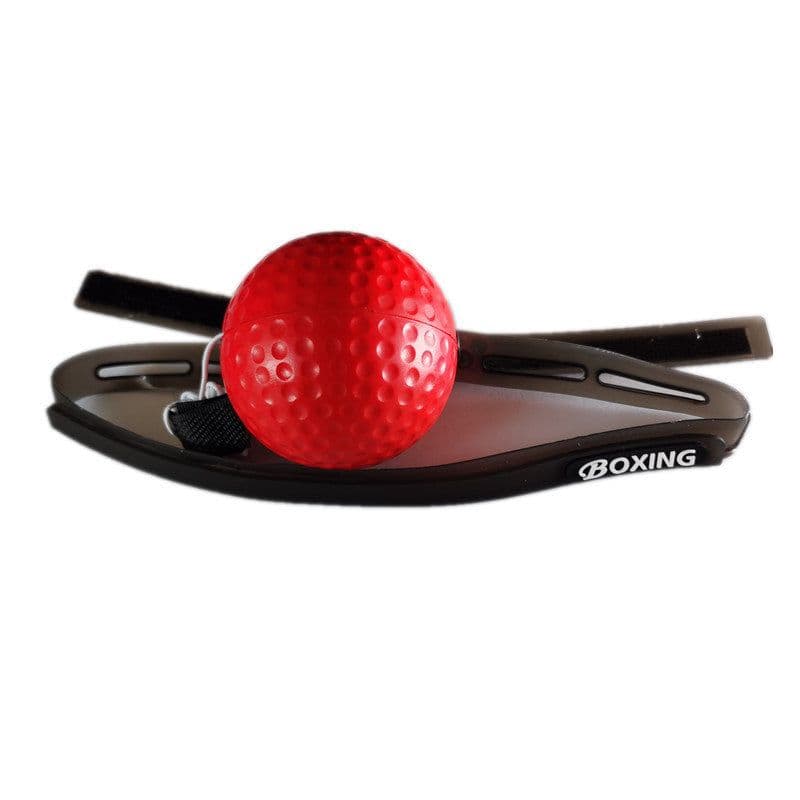 image-Silicone Headband Boxing Ball PU Foam Ball