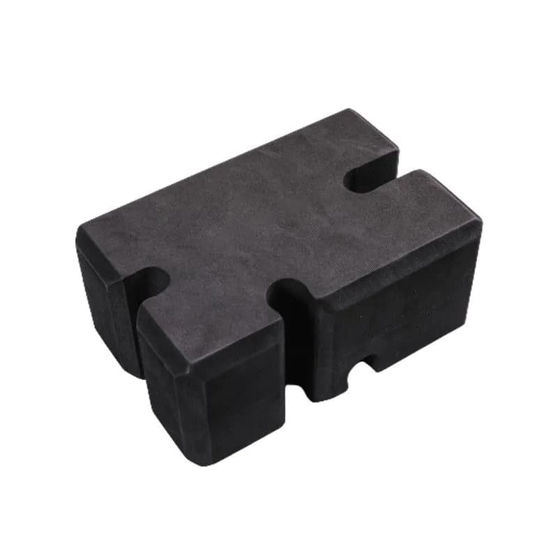 image-Bench Press Brick Fitness Strength Exercise Equipment Bench Press Mat Shaped Brick Weight Lifting Power Aid Tool
