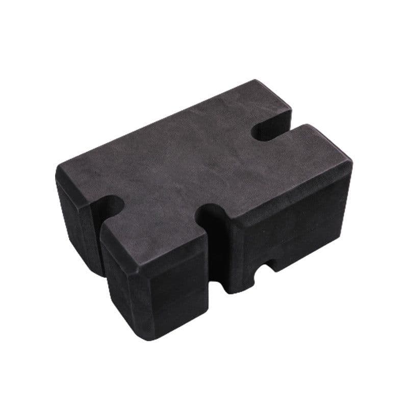 image-Bench Press Brick Fitness Strength Exercise Equipment Bench Press Mat Shaped Brick Weight Lifting Power Aid Tool