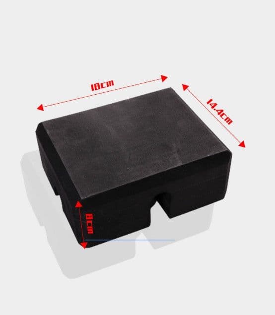 image-Bench Press Brick Fitness Strength Exercise Equipment Bench Press Mat Shaped Brick Weight Lifting Power Aid Tool