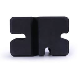 image-Bench Press Brick Fitness Strength Exercise Equipment Bench Press Mat Shaped Brick Weight Lifting Power Aid Tool