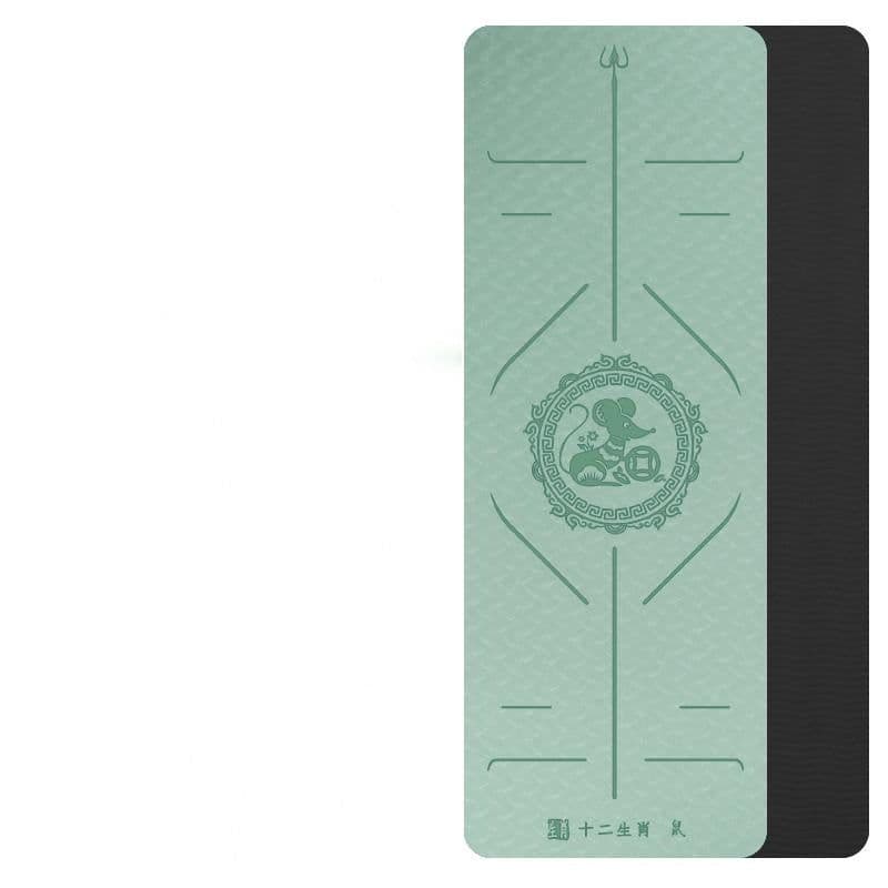 image-Zodiac Tpe Yoga Mat Widened Female Fitness Mat