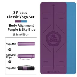 image-Zodiac Tpe Yoga Mat Widened Female Fitness Mat