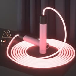 image-Children's Special Beginner Adjustable Toy Luminous Exercise To Generate Skipping Fitness
