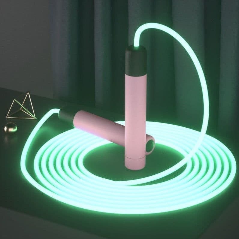 image-Children's Special Beginner Adjustable Toy Luminous Exercise To Generate Skipping Fitness