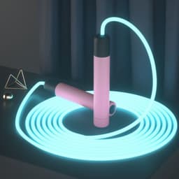 image-Children's Special Beginner Adjustable Toy Luminous Exercise To Generate Skipping Fitness