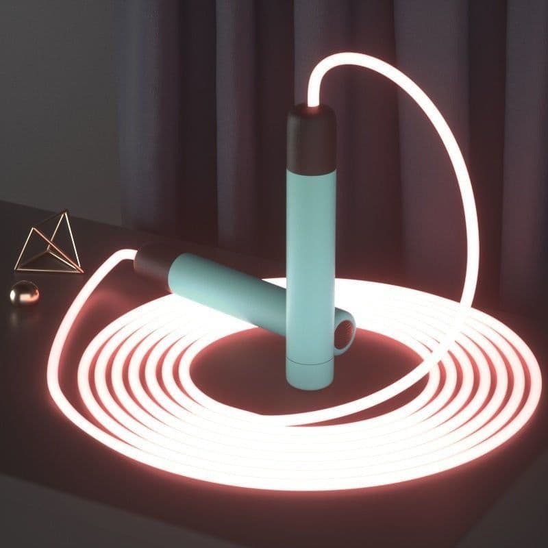 image-Children's Special Beginner Adjustable Toy Luminous Exercise To Generate Skipping Fitness