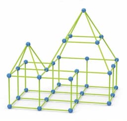 image-Fort Building Kit Construction Blocks Set Kids Toy Tents Fortress Builder Castles Tunnels Diy 3d Play House For Children Gift