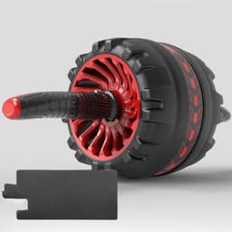 image-Key Abdominal Set Curl Abdominal Muscle Training Automatic Rebound Abdominal Wheel