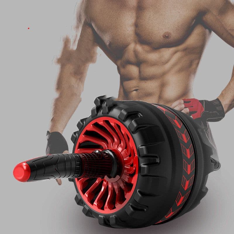 image-Key Abdominal Set Curl Abdominal Muscle Training Automatic Rebound Abdominal Wheel