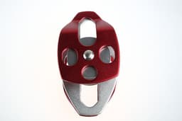image-Outdoor Mountaineering And Rock Climbing Rescue Equipment Load-bearing Double Pulley Cross Hoisting