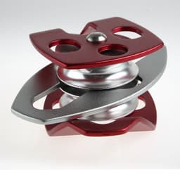image-Outdoor Mountaineering And Rock Climbing Rescue Equipment Load-bearing Double Pulley Cross Hoisting