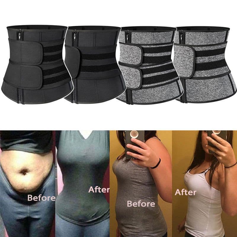 image-Abdominal Belt Sports Fitness Waist Fast Wicking Neoprene Corset