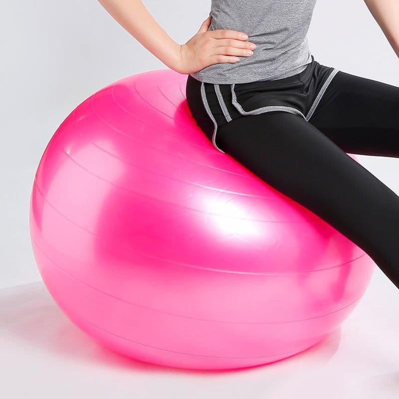 image-Yoga Ball Fitness Beginner Children Exercise More Gymnastics Glossy Ball