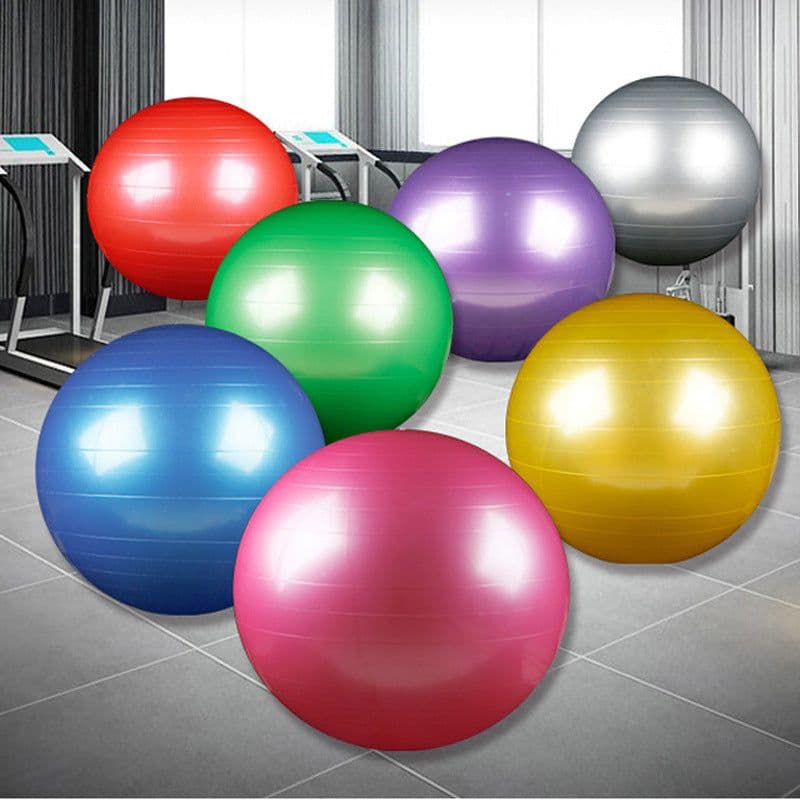 image-Yoga Ball Fitness Beginner Children Exercise More Gymnastics Glossy Ball