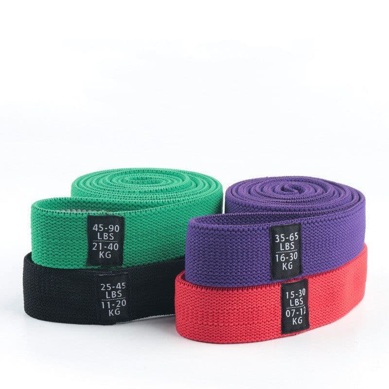 image-Fitness Long Resistance Bands Fabric Set Exercise Workout Elastic Bands For Pull Up Woman Assist Workout Bands