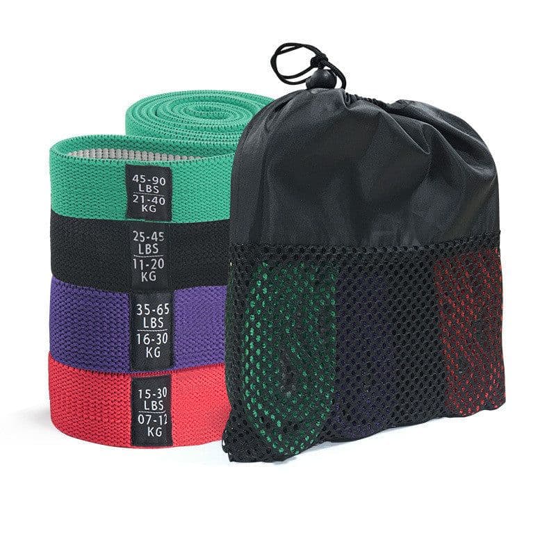 image-Fitness Long Resistance Bands Fabric Set Exercise Workout Elastic Bands For Pull Up Woman Assist Workout Bands