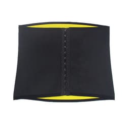 image-Neoprene Men's Corset Waist Belt Waist Trainer Abdomen Breast Buckle Body Shaping