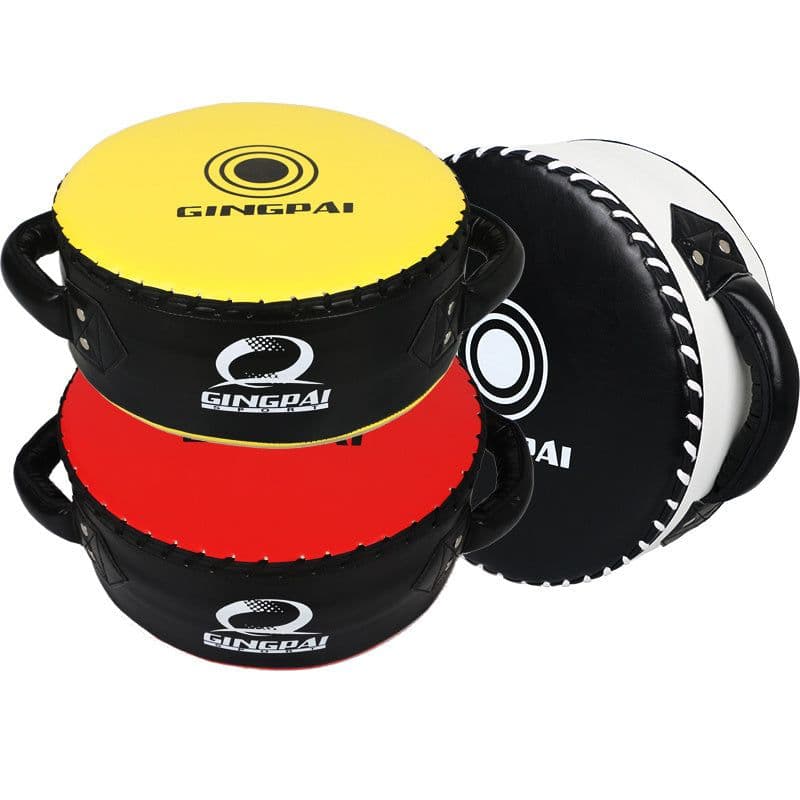 image-Heavy Punch Shield Target Boxing Training Taekwondo Muay Thai Boxing Heavy Punch Round Fighting Shield