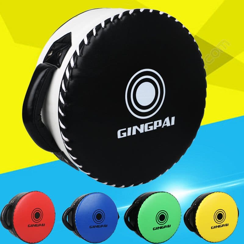 image-Heavy Punch Shield Target Boxing Training Taekwondo Muay Thai Boxing Heavy Punch Round Fighting Shield