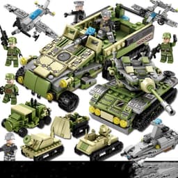 image-Puzzle Assembling Small Particle Building Block Toys