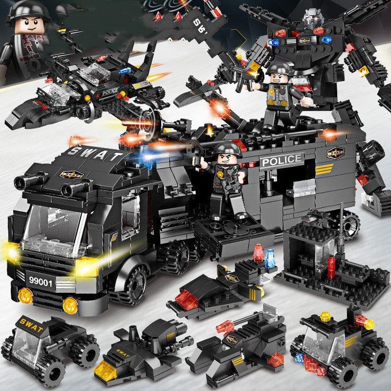 image-Puzzle Assembling Small Particle Building Block Toys