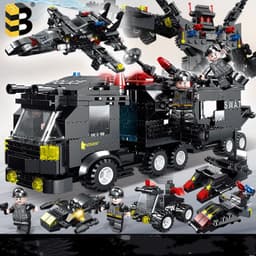 image-Puzzle Assembling Small Particle Building Block Toys