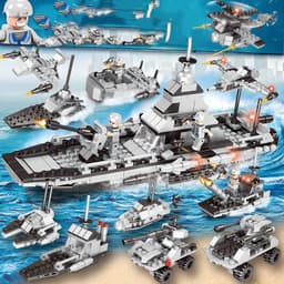 image-Puzzle Assembling Small Particle Building Block Toys