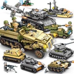 image-Puzzle Assembling Small Particle Building Block Toys