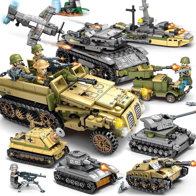 image-Puzzle Assembling Small Particle Building Block Toys