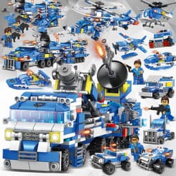 image-Puzzle Assembling Small Particle Building Block Toys