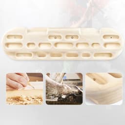 image-Wooden Climbing Board Indoor Climbing Training Board