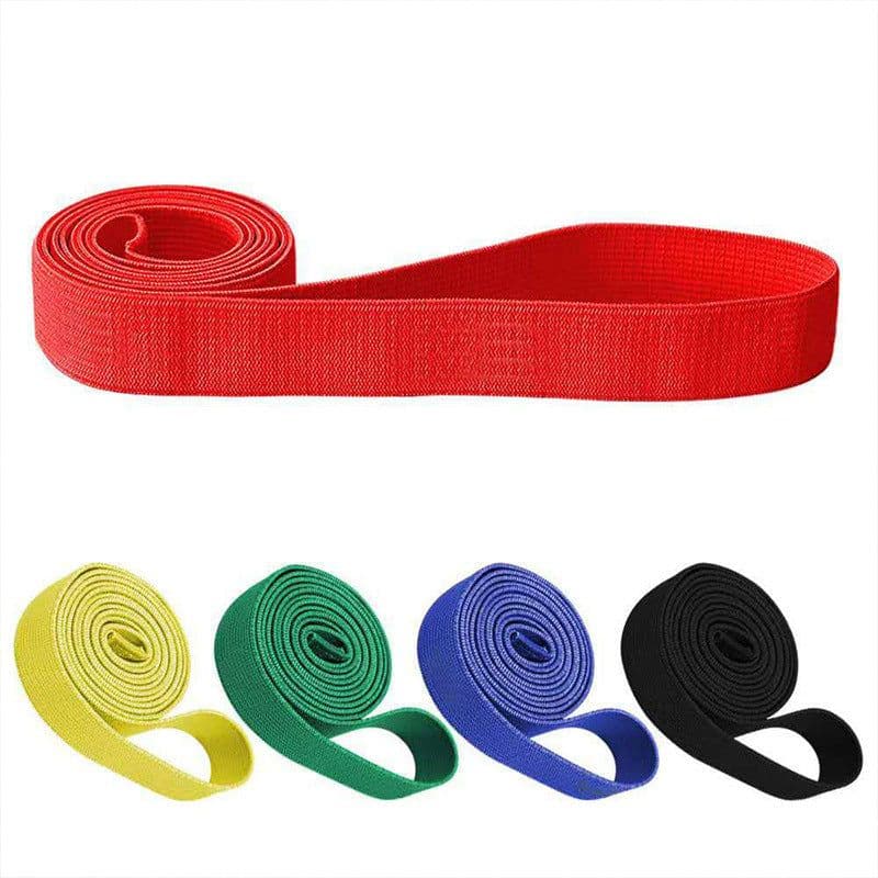 image-Long Crochet Resistance Band Sports Elastic Band Fitness T