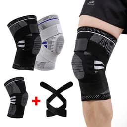 image-Shock Absorption And Protection Knee Sports Compression Knee Pad Fitness Protector