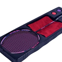 image-Offensive Badminton Racket With Secondary Reinforcement Of 32 Pounds Of Carbon Fiber