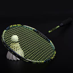 image-Offensive Badminton Racket With Secondary Reinforcement Of 32 Pounds Of Carbon Fiber