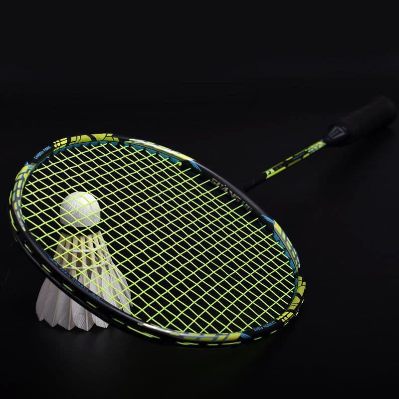 image-Offensive Badminton Racket With Secondary Reinforcement Of 32 Pounds Of Carbon Fiber
