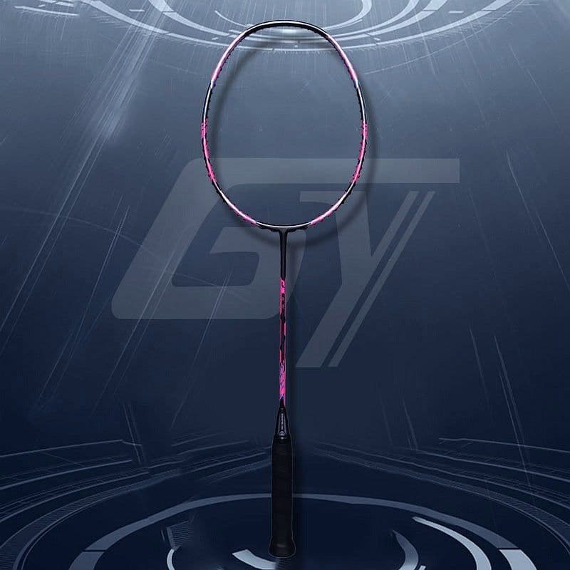 image-Offensive Badminton Racket With Secondary Reinforcement Of 32 Pounds Of Carbon Fiber