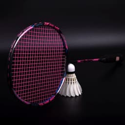 image-Offensive Badminton Racket With Secondary Reinforcement Of 32 Pounds Of Carbon Fiber