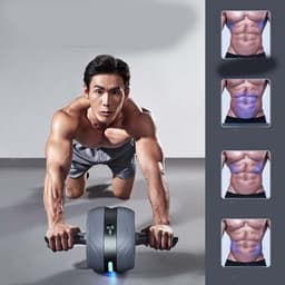 image-Men's Home Simple Fitness Abdominal Wheel