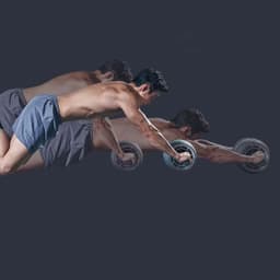 image-Men's Home Simple Fitness Abdominal Wheel
