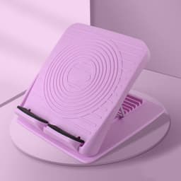 image-Stovepipe Stretch Plate Oblique Pedal Standing Folding Fitness Exercise Equipment