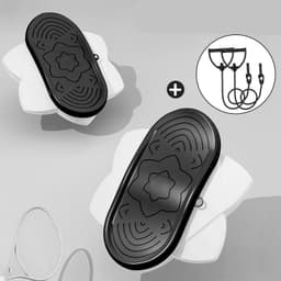 image-Hexagonal Split Dual Bearing Pedal Lumbar Disc Fitness Equipment