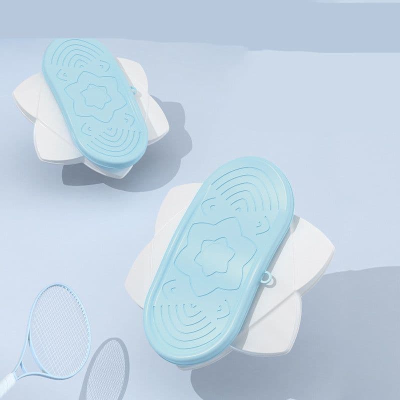 image-Hexagonal Split Dual Bearing Pedal Lumbar Disc Fitness Equipment