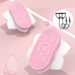 image-Hexagonal Split Dual Bearing Pedal Lumbar Disc Fitness Equipment