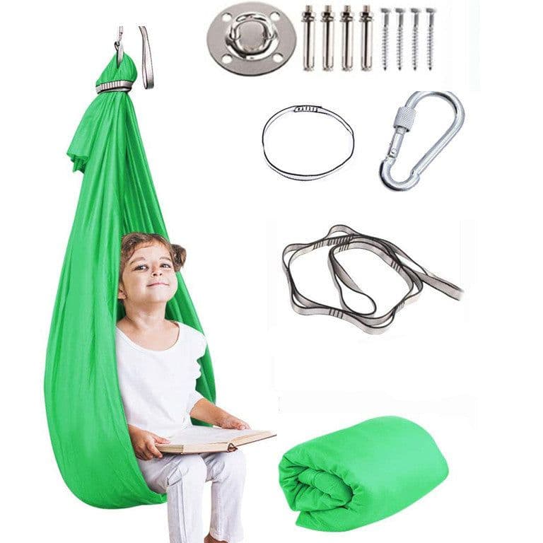 image-Elastic Children's Hammock Indoor And Outdoor Swing